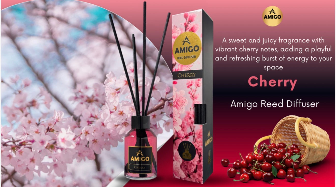 Cherry Reed Diffuser By Amigo