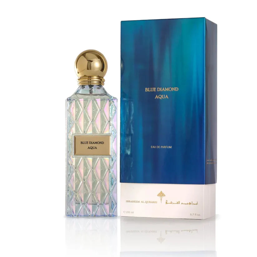 BLUE AQUA DIAMOND BY IBRAQ FROM IBRAHEEM ALQURASHI