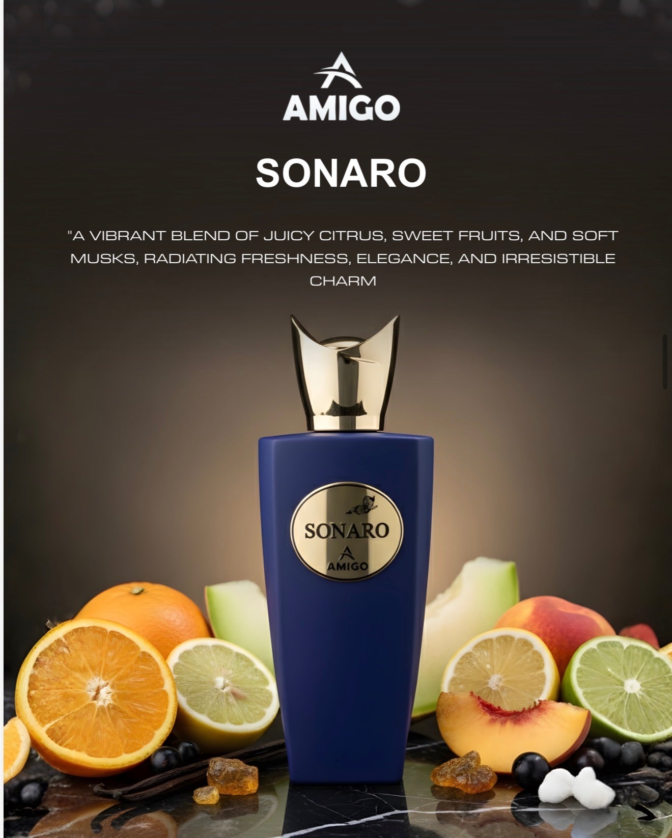Sonaro Eau De Parfum By Amigo Perfume Inspired By Erba Pura
