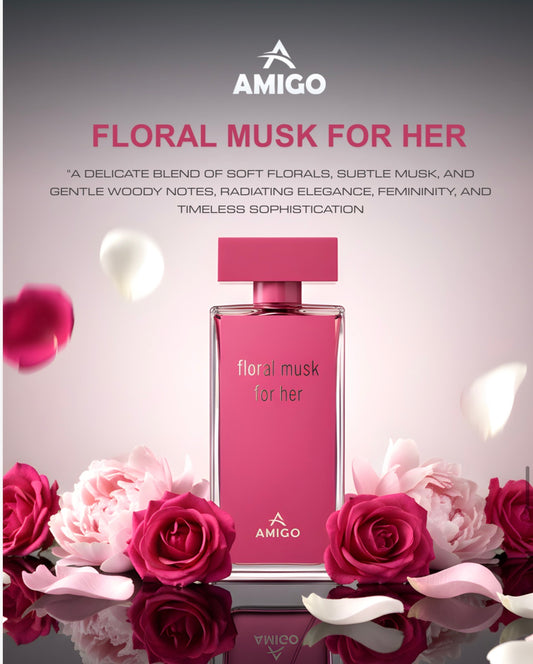 Floral Musk For Her By Amigo Inspired By Fleur Musk For Women