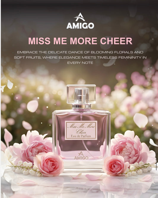 Miss Me More Cheer Eau De Parfum By Amigo inspired by miss perfume