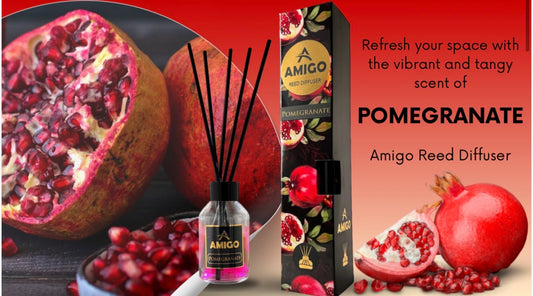 Pomegranate Reed Diffuser By Amigo