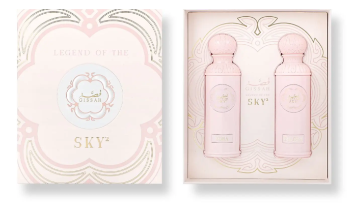 GISSAH Legend Of The Sky 2 For Her  Set 180 ML EDP PERFUME